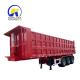 Transport Sand with 35cbm Tipping Trailer and Hydraulic Cylinder in Chinese Farm