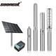 120M 4000W Solar Pump Submersible Centrifugal Pump Solar Water Pumps For Garden All-In-One Heat Pump Pv-Thermal Solar Panel