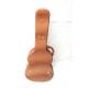 Yellow Wooden Acoustic Guitar Case For Musical Instruments Water Resistant