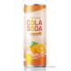 Soda Drink OEM Beverage Orange Flavour Cola Drink Canning Service