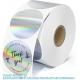 Holographic Round Thermal Label Stickers Circle 2 Inch Printable Rainbow Thermal Printer Labels Stickers Self-Adhesive