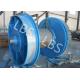 Fully Machined Wire Rope Winch Drum With LBS Sleeves / Oilfield Drums