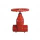 DN 50 ~ 300 Anti -  corrosion Resilient Seated Gate Valve With Groove End For Metallurgy