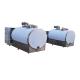 Refrigeration Dairy Processing Line Water Chiller Hydroponic Small Capacity