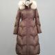 FODARLLOY Ladies Warm Hooded Cotton-padded Clothes Slim Long Down Winter Jackets Women Coats Woman Coat C77