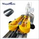 Plastic PE PP PVC Flexible Spiral Single Wall Corrugated Pipe Extrusion Making Machine Line