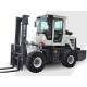 Construction work muddy ground 3.5ton diesel forklift 4x4 for outdoor use