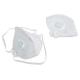 Flat Foldable Disposable Surgical Face Mask  Non Irritating Latex Free