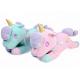 Stuffed Animal Cute Plush Pillows / Pink Unicorn Slippers For Child Toy