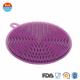 as seen on tv 2018 Durable Eco-friendly Soft Silicone household items Cleaning Brush sponge