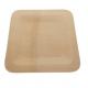 ODM Square Compostable Bamboo Picnic Plates 25x25 Cm