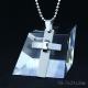 Fashion Top Trendy Stainless Steel Cross Necklace Pendant LPC171