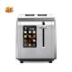 New product 900w 2 slice stain steel toaster with touch panel
