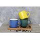 90cc Mug Imitation Enamel Cup Espresso Coffee Mug Ceramic drinkware for home use