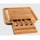 New design Natural Material Mini Size Enviromentally Bamboo Cheese Board