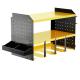 Heavy Duty Metal Charging Station for Wall Mount Garage Tool Storage and Organization