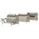 Delta PLC Filter Folding Knife Pleating Machine 0.8-1mm Thickness Knife Pleating Machine