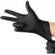 Black Disposable Nitrile Gloves Latex & Powder Free 100 Count Textured