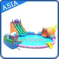 Big Inflatable Pool Water Park , Water Playground , New overground Inflatable Water Park