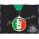 2D Or 3D Soft Kids Plastic Medals Bulk , Childrens Football Medals Snap Hook Attached