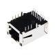 G10-1GHN-056 1 Port Tab Up 10G Base-T Low Profile Rj45 Connector Shielded With EMI Finger