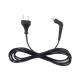 XianDa supply computer 360 250v degree swivel ac electrical power cord for hair straightener heavy duty  extension leads