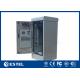 Double Door IP55 Weatherproof Data Cabinet 1200W Air Conditioner