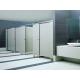 High Density Toilet PVC Partition Board Thin Thickness 15mm Glossy Solid Color