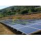 Fast Installation Solar Panel Ground Mounting System All Aluminum Style