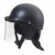ABS&PC Full Face Tactical Helmet with neck protector and visor for police riot