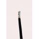 Solid Bare Copper Shielded Cat5e Cable , 24AWG CMX Internet Lan Cable
