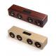 4 Loudspeakers Type Wooden Bluetooth Speaker Big Power Micro SD Card Wooden Speaker