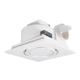 White Round Ceiling Exhaust with Silent Ventilation Fans and Mix Flow Inline Fan