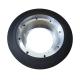 1000kg Industrial Wheels For AGV PU And Cast Iron 6 inch