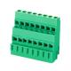 KEFA terminal blocks, terminal block screw type, 128AA-5.0 5.08 double layer cell block pcb terminal blocks