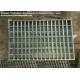 Flat Bar Galvanised Heavy Duty Steel Grating Manul Welding For Airports