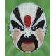 Custom Embroidery Digitizing Face book Beijing Opera Facial Masks Baozian Baluohe WIK005