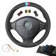 Customized M Tri Color Steering Wheel Cover for BMW 5 Series E39 M3 Z3 E36/8 1999-2002