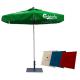 Outdoor Folding Advertising Beach Umbrellas Aluminum Pole Material