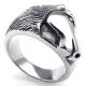 Tagor Jewelry Super Fashion 316L Stainless Steel Casting Rings Collection PXR008