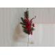 Nontoxic 58cm Artificial Christmas Pine Picks With Red Berry