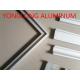 Smooth And Delicate Bright Aluminium Kitchen Profile Strong Wear Resistance