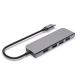 Plugable Compact USB C To Hdmi Adapter 150mm Grey PD 60W Port Available