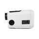 White 8X25 Remote Golf Laser Rangefinder Outdoor Activities Golf Slope Rangefinder