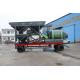 XDEM Mobile Concrete Batching Plant Drum Type Mixing 46kw