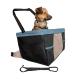  				Pet Travel Car Seat Carrier for Dog Cats with Clip on Leash and Storage 	        