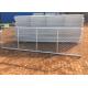 Durable Practical Chain Link Fence Sliding Gate / Adjustable Chain Link Gate