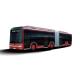 200kw/Rpm 18m Electric Powered Inner City Bus With Fire Distinguisher