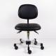 3 Level PU Leather Ergonomic ESD Chairs Lift Swivel , Clean Room ESD Lab Chairs