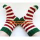 Lovely design cotton chrismas socks,hand knitted Sock,chrismas sock, Slipper Sock,hand kni